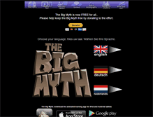 Tablet Screenshot of bigmyth.com